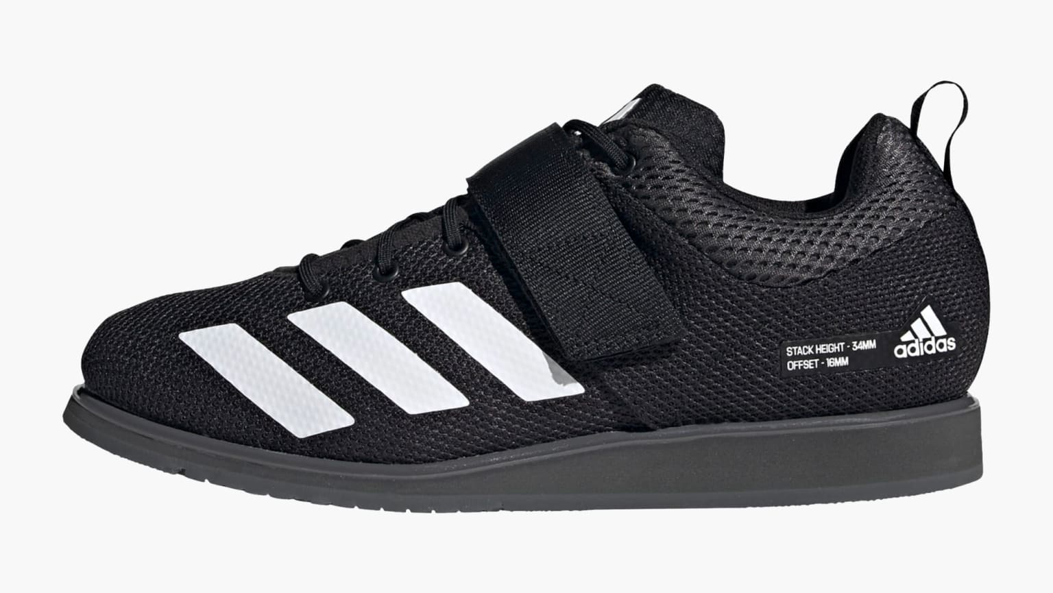 Adidas Powerlift 5 Weightlifting Shoes - Core Black / Ftwr White 